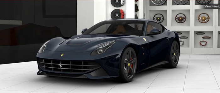 Ferrari F12 Berlinetta có đến 18 loại màu khác nhau